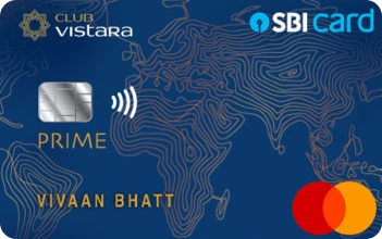 Club Vistara SBI Card