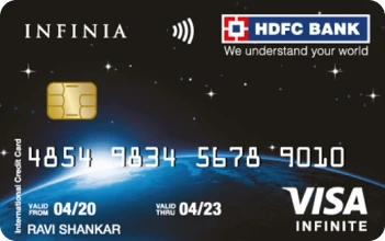 HDFC Infinia Credit Card Metal Edition