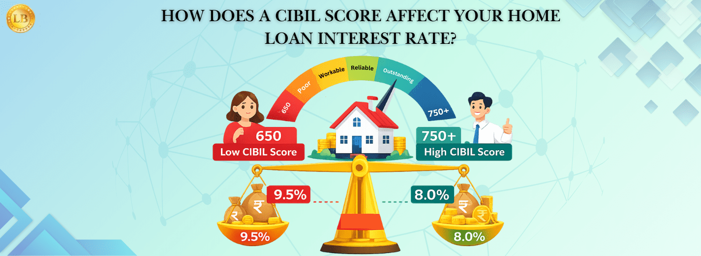 How Does a CIBIL Score Affect Your Home Loan Interest Rate