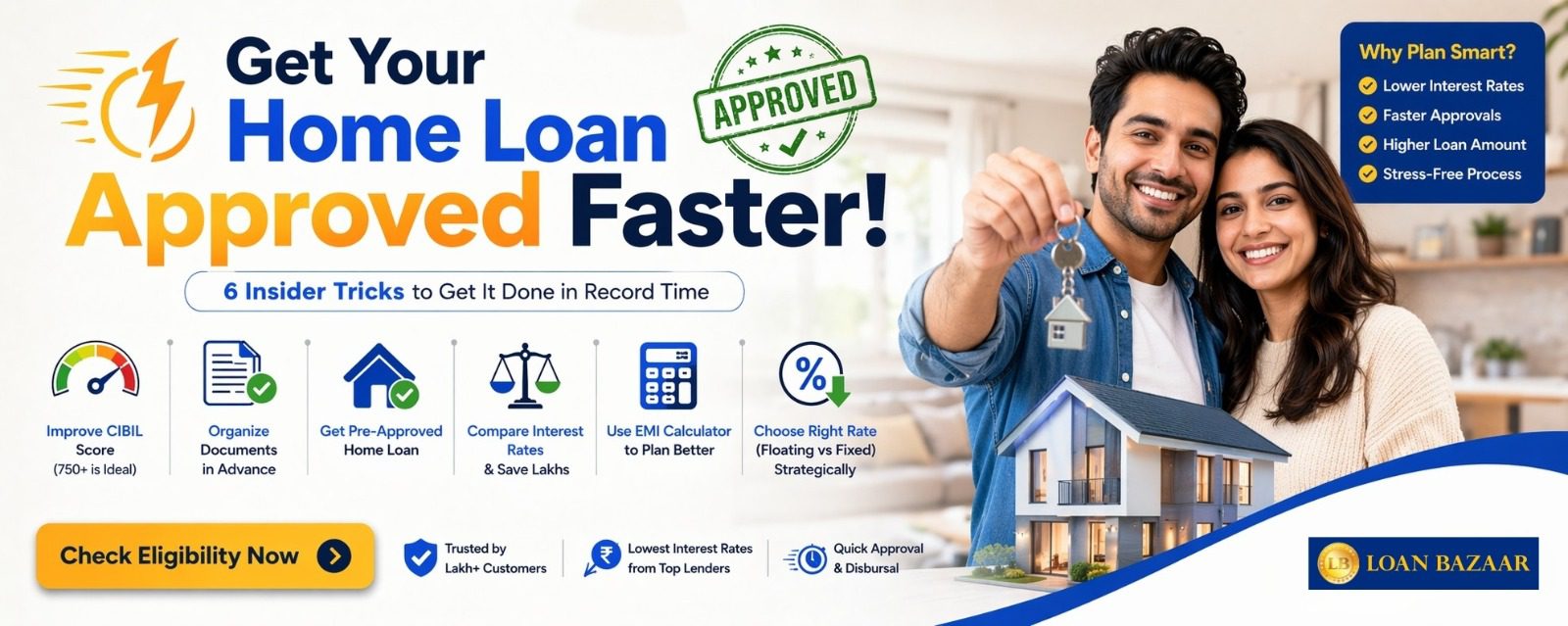 6 Insider Tricks To Get Your Home Loan Approved In Record Time